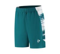 DUNLOP Men’s Game Shorts 6 Inch - Shaded Spruce/White | Performance Tennis/Padel Shorts