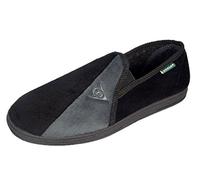 Dunlop Winston II Men's Famous Slippers with Super Comfort Padded Cup Black Size: 11