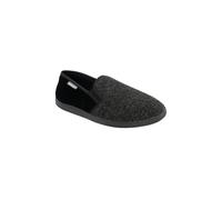 Dunlop Men's 'Forrest' Full Shoe Slippers in Charcoal | Size: 10 Dunlop Charcoal 10