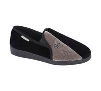 Dunlop Mens Gusset Slipper Warm Memory Foam Slip On Closed Toe Lined Shoe Size