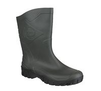 DUNLOP Men's Half Height Wellies Green Size 8