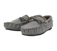 Dunlop Mens Herringbone Moccasin - Grey - UK 11