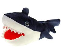 Dunlop Mens Monster Claws Novelty Slippers Blue Shark UK 6-7 (S)