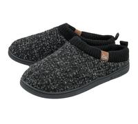 DUNLOP Mens Mule Slippers - Black - UK 11