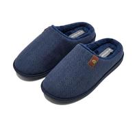 DUNLOP Men's Mule Slippers Navy Size 10 MS176NC-10