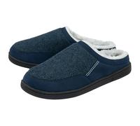 DUNLOP Mens Mule Slippers - Navy - UK 11