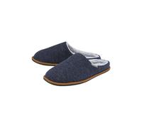 Dunlop Men's Plush Lined Mule Slippers With Memory Foam in Navy | Size: 12 Dunlop Navy 12