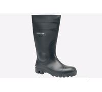Dunlop Mens Protomastor Full Safety Wellington - Black - Size UK 10