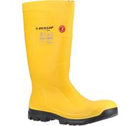 Dunlop Mens Safety Boots Purofort Fieldpro Slip On yellow UK Size