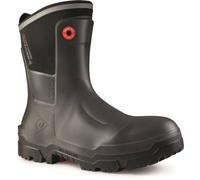 Dunlop Men's Snugboot Heavy Duty Calf Full Safety in Charcoal | Size: 12 Dunlop Charcoal 12