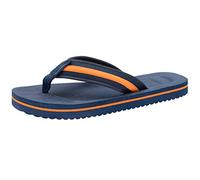 DUNLOP Mens Toe Post EVA Max Cushion Lightweight Sporty Active Beach Water Friendly Flip Flops Mule Sandals Size 6-13 (13 UK Navy)