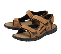DUNLOP Mens Trekking Walking Sandals - Tan - UK 7