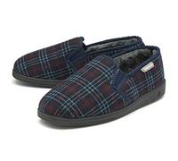 Dunlop Mens Twin Gusset Slipper MTO - Navy - UK 11