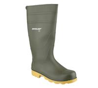Dunlop Mens Unisex Universal Wellington Boots - Green - 11 UK - Green