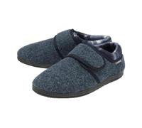 Orthapedic Easy Close Velcro Slippers for Men - Navy / 12