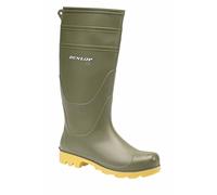 Dunlop Mens Wellington Boots Waterproof Wellington Wellies Boots (9 UK, Green)