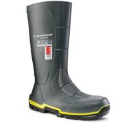 DUNLOP Acifort MetGUARD Sneaker Fit Wellies with Steel Toe, Grey, UK 4