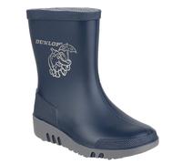 Dunlop Mini Elephant Kids Waterproof Wellington Boots