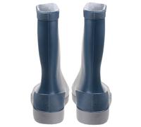 DUNLOP Mini - Unisex Kids Wellington Elephant Pattern Calf High Fashion Rain Boots, Navy Blue/Grey, Waterproof and Chemical Resistant PVC Wellies for Outdoor and Gardening - EU24, UK7