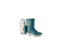 DUNLOP Mini Kids' Wellies, Waterproof, PVC, Blue/White, UK 10