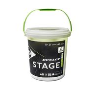 Dunlop Stage 1 Mini Tennis Balls Green 60 Ball Bucket