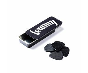 DUNLOP - MOTORHEAD - LEMMY - GUITAR PICK TIN - 6 PICKS - HEAVY GAUGE