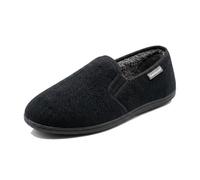 DUNLOP MS112 Lance III Men's Twin Gusset Slippers with warm fur lining and outdoor sole