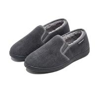 DUNLOP MS112 Lance III Men's Twin Gusset Slippers with warm fur lining and outdoor sole