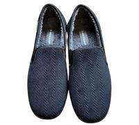 DUNLOP MS112A-10 Men's Slippers Black size 10