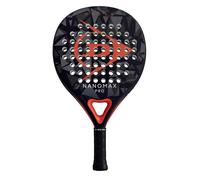 Dunlop Nanomax Pro Padel RacketOne Size Red/Black CS2598