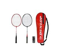 Dunlop Nanomax Pro Ti 2 Junior Player Badminton Set inc 3 Shuttles