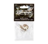 Dunlop Nickel Silver Fingerpicks 0.020" - 33P.020 Player Pack