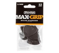 Jim Dunlop 449P1.0 Nylon Max Grip Guitar Pick Player Pack (Pack of 12)