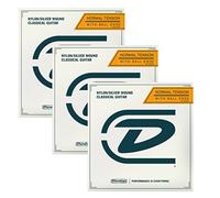 Dunlop Nylon Silver Wound Classical Guitar Strings - 3 Set DCV100NB