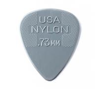 DUNLOP - NYLON STANDARD GUITAR PICKS - 0.73MM - GREY - 12 PACK