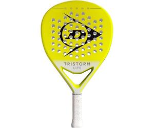 DUNLOP Padel Bat Tristorm Lite, Yellow, Light Yellow, Black, White