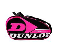 DUNLOP Padel Paddles Tour Intro Black/Fluorescent Pink, Bag, Adults Unisex, Medium
