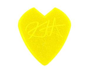 Dunlop Picks Kirk Hammett Jazz III Pick Yellow Glitter Refill Bag 24