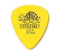 Dunlop 418R Tortex Guitar Picks (pack of 72) - Yellow 0.73mm