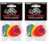 Dunlop Picks - Variety - PVP418 Tortex Standard - Pack 12 (Pack of 2)