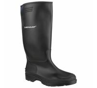 Dunlop Plain Rubber Wellingtons Pricemastor Wellington Black Non Safety