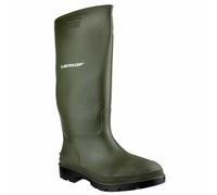 Dunlop Plain Rubber Wellingtons Pricemastor Wellington Green Non Safety