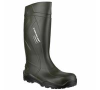 Dunlop Plain Rubber Wellingtons Purofort+ Wellington Green Non Safety