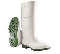 DUNLOP Pricemastor Classic Wellies, Waterproof, PVC, White, UK 7