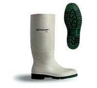 Dunlop Pricemastor Non Safety Waterproof Wellington Boots 1Pr White 9 BBW09