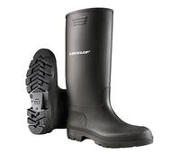 Dunlop Pricemastor PVC Welly / Mens Boots (9 UK) (Black)