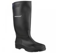 Dunlop Pricemastor Non Safety Waterproof Wellington Boots 1Pr Black 8 BBB08