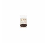 Dunlop Primetone Semi Round Picks, Smooth, Player's Pack, 3 Pcs., Dark Brown, 1.