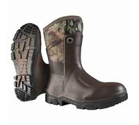 Dunlop Protective Footwear Unisex Snugboot Mid Calf Boot, Dark Brown/Black, 7 UK