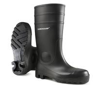 Dunlop - PROTOMASTER FULL Safety Wellington Boot Black Green White